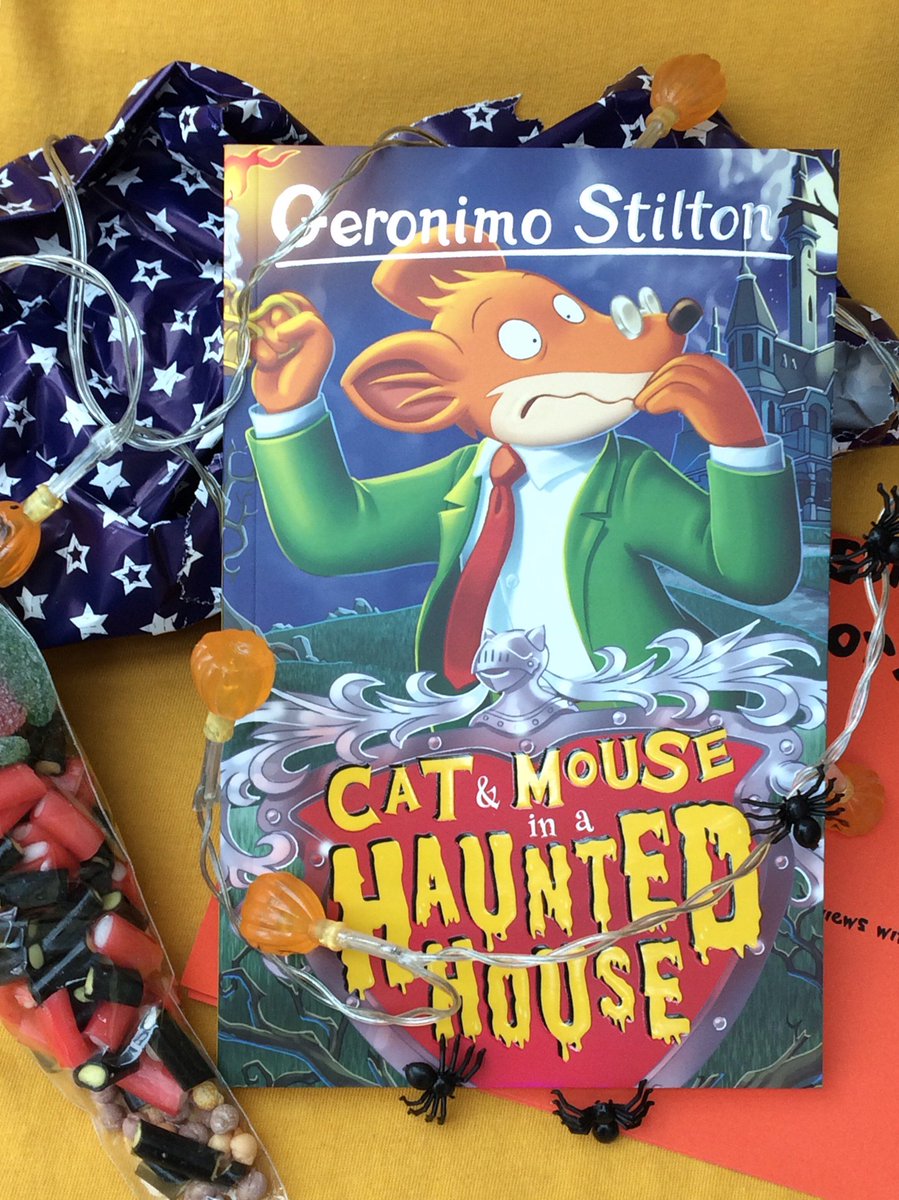 Review Geronimo Stilton Cat Mouse In A Haunted House Book Murmuration